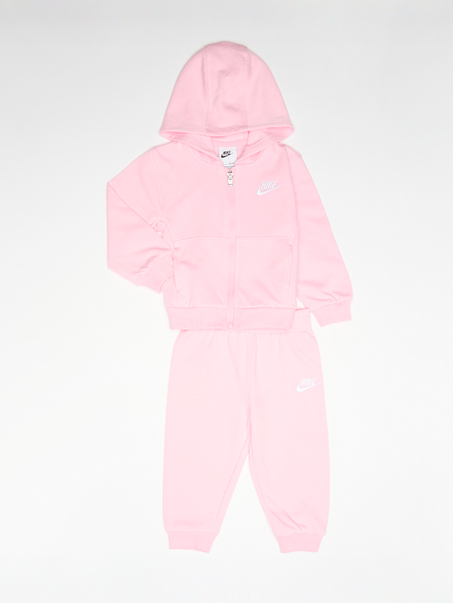 Nike, French-Terry Fullzip Club Set, light pink, Image 1 of 7