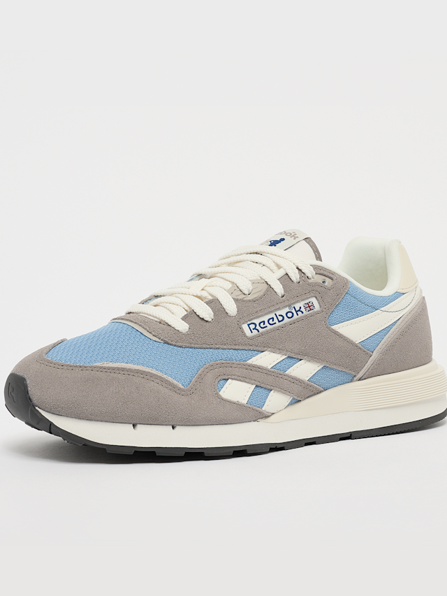 Reebok, Classic Nylon 89 gritty grey/leisure black/chalk, grey, Image 2 of 7