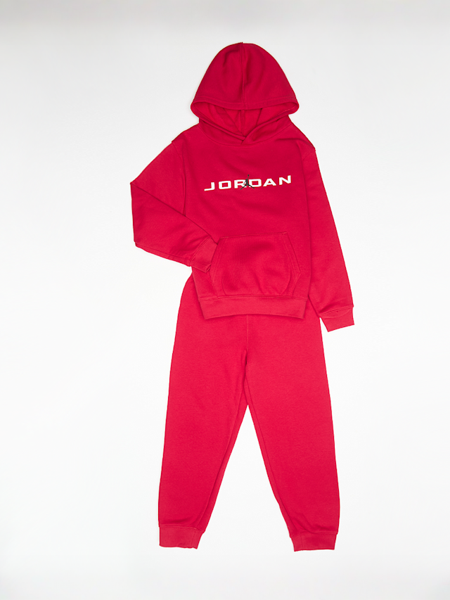 Jordan, MJ Baseline Fleece Set, rood, Afbeelding 1 van 7