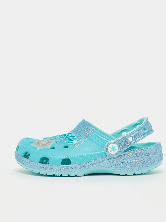 Crocs, Frozen Elsa Classic Clog (PS), blauw, Afbeelding 1 van 7