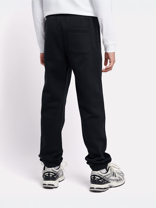 New Balance, Boys Brush Back Small Logo Joggers, black, Image 3 of 5