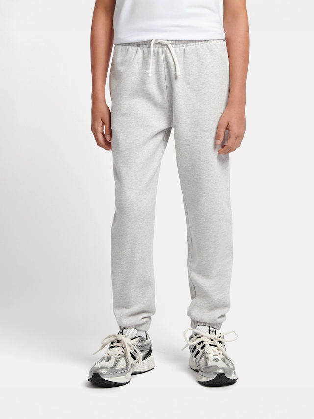 New Balance, Boys Brush Back Small Logo Joggers, grey, Image 1 of 5