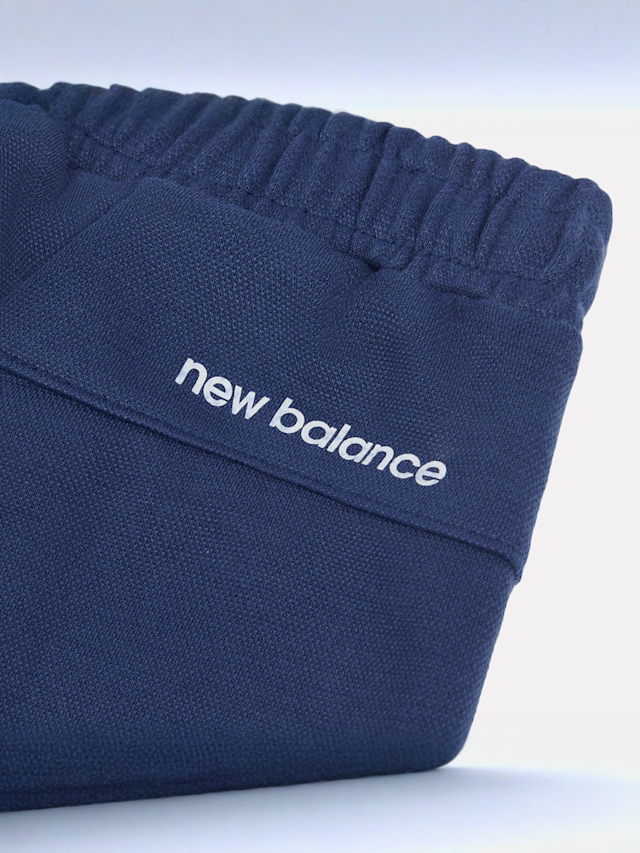 New Balance, Double Knit Track Pant, blue, Image 4 of 4