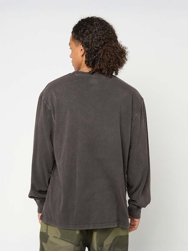 Dickies, PLENTYWOOD TEE LS acid wash black, black, Image 2 of 4