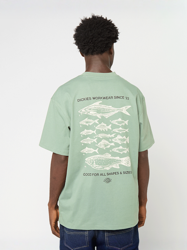 Dickies, Laryville Shortsleeve Tee, green, Image 1 of 5