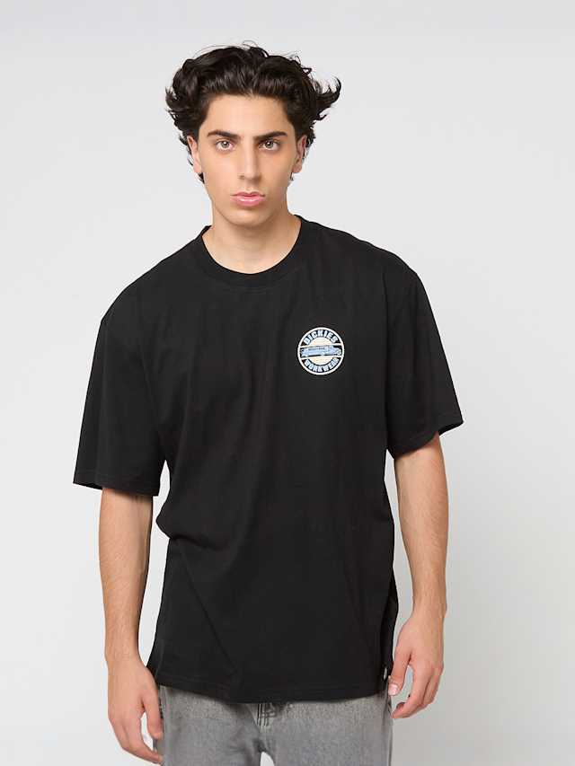 Dickies, Circle Short Sleeve Tee, black, Image 2 of 5