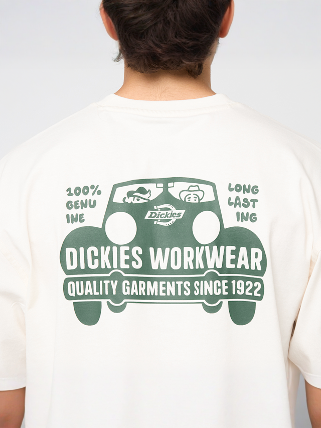 Dickies, Gordonsville Short Sleeve Tee, beige, Image 4 of 5