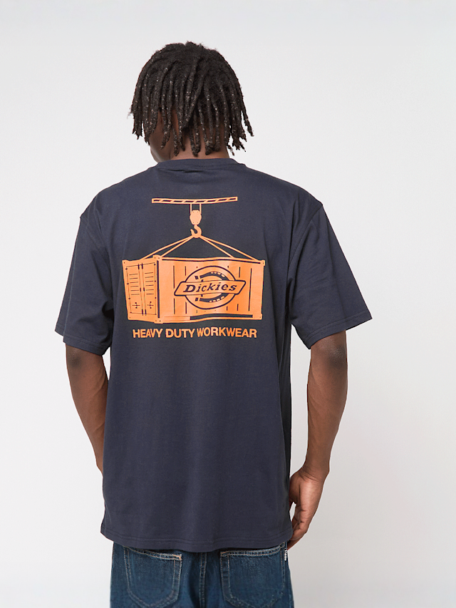 Dickies, Apison Shortsleeve Tee, blauw, Afbeelding 1 van 5