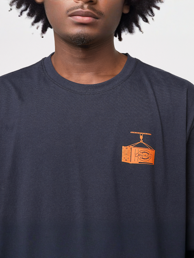 Dickies, Apison Shortsleeve Tee, blue, Image 3 of 5