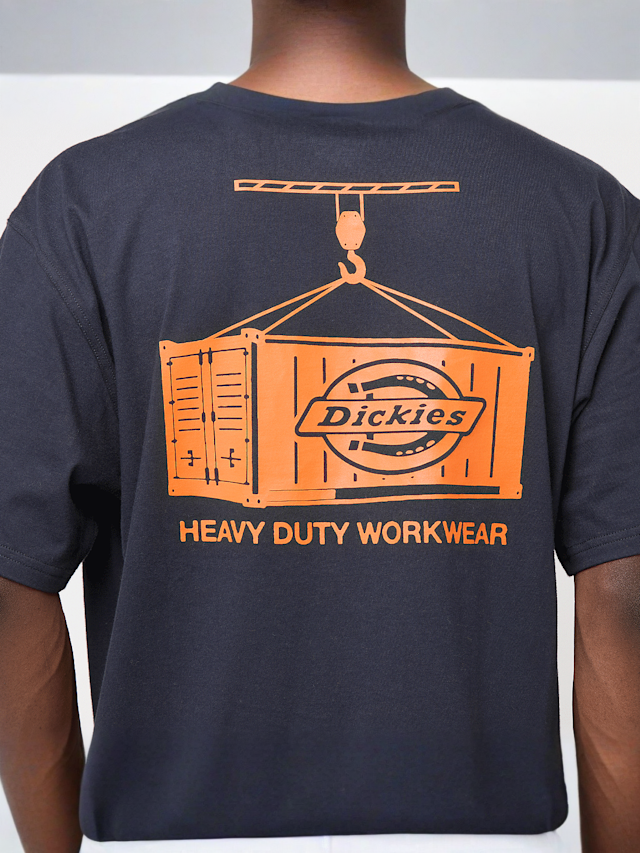 Dickies, Apison Shortsleeve Tee, blauw, Afbeelding 4 van 5