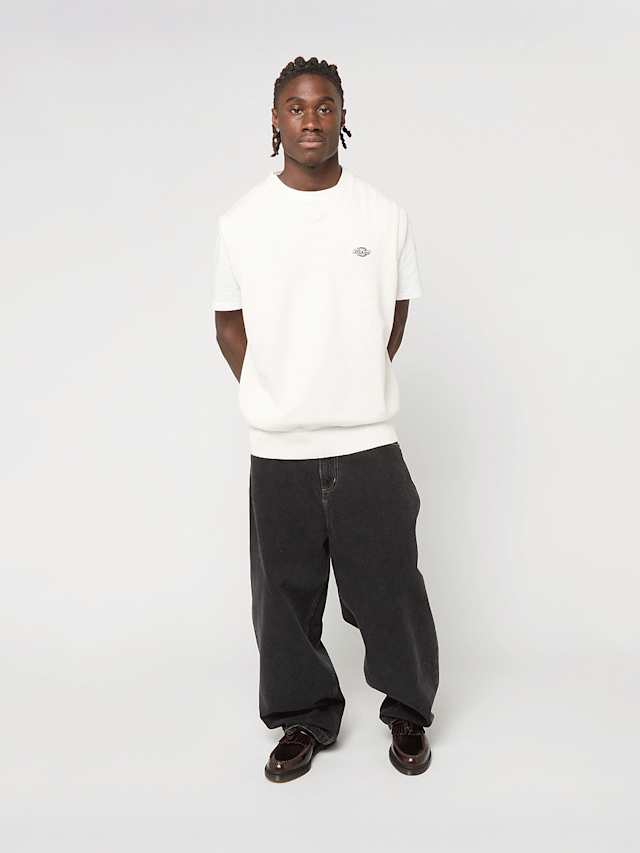 Dickies, SUMMERDALE SWEATER VEST egret, beige, Image 4 of 4