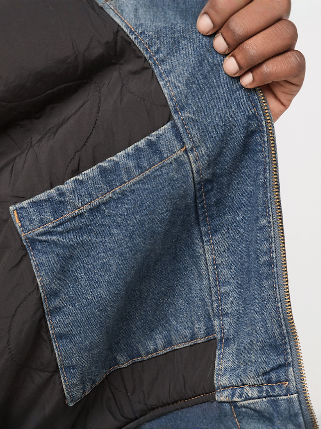 Dickies, Hilham Hooded Jacket, blue, Image 4 of 5