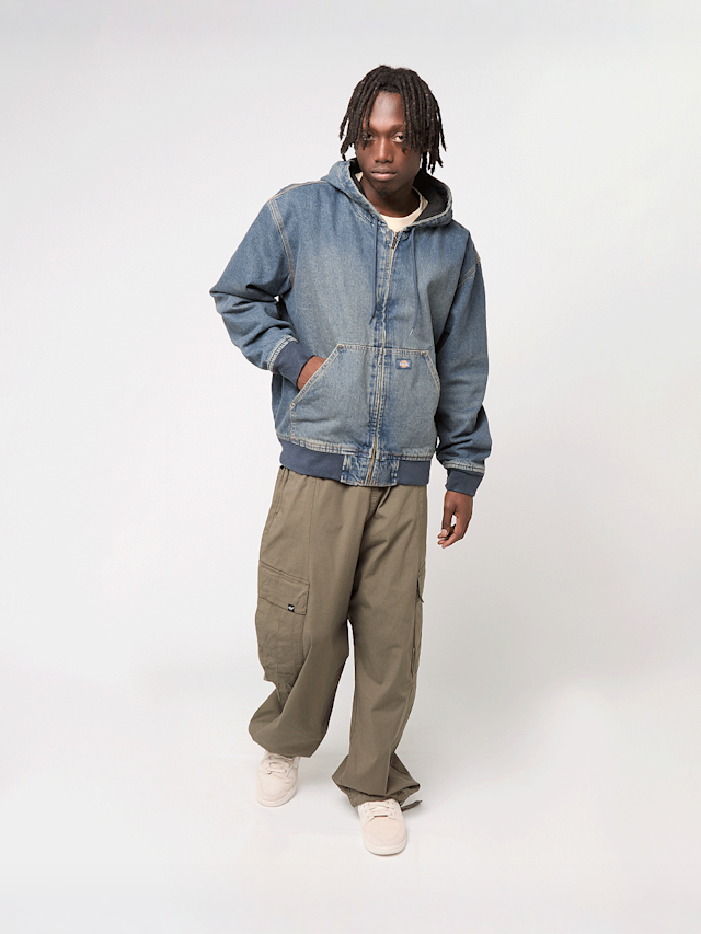 Dickies, Hilham Hooded Jacket, blue, Image 5 of 5