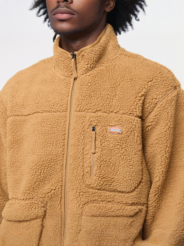 Dickies, Mount Hope Fleece, brown, Image 3 of 5