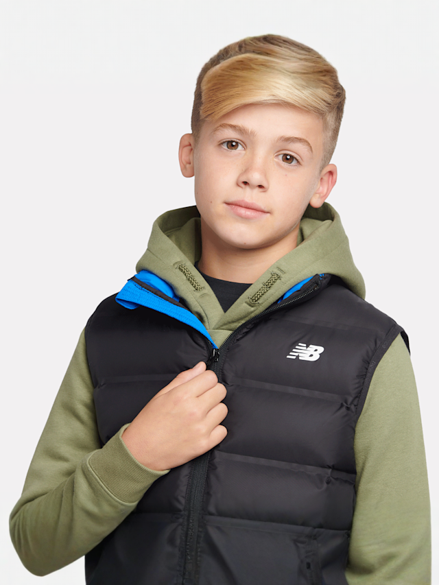 New Balance, Bond Quilted Gilet, zwart, Afbeelding 4 van 5