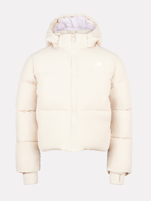 New Balance, Wide Baffle Puffer Coat, beige, Image 1 of 5