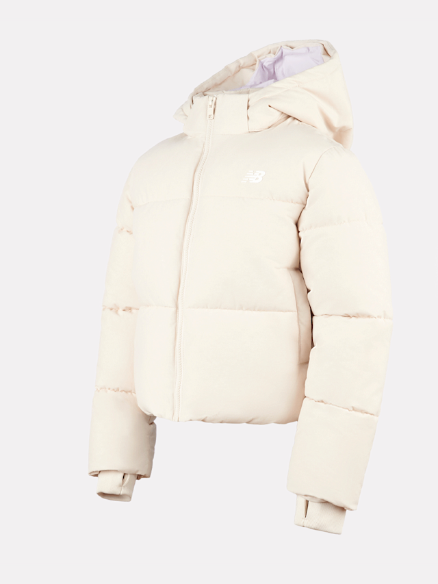 New Balance, Wide Baffle Puffer Coat, beige, Image 2 of 5