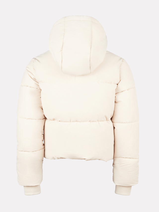 New Balance, Wide Baffle Puffer Coat, beige, Image 3 of 5