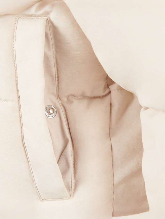 New Balance, Wide Baffle Puffer Coat, beige, Image 5 of 5