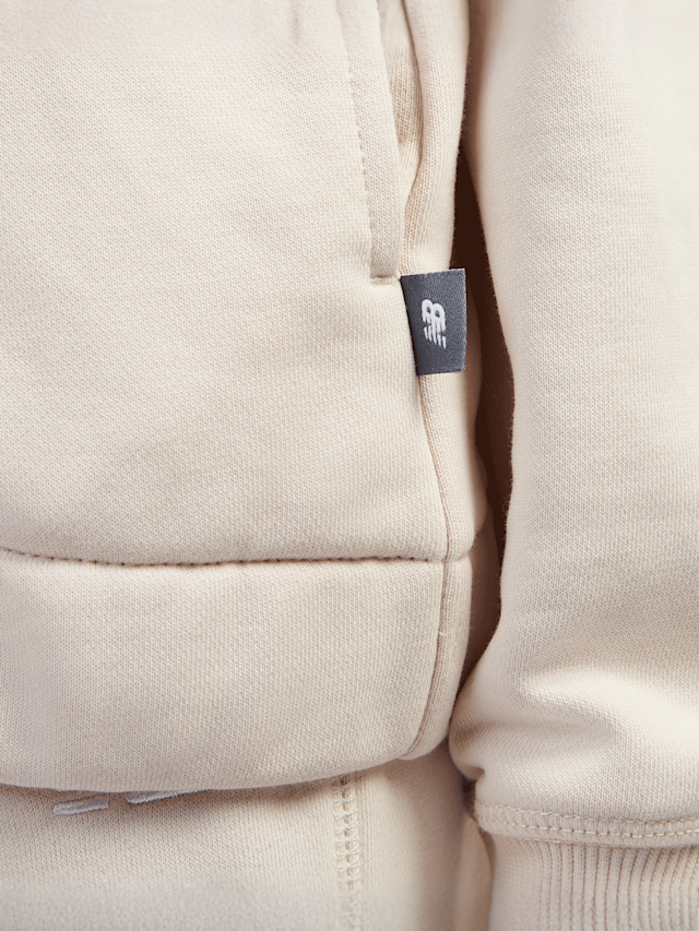 New Balance, Premium Borg Fleece Zip Thru Funnel, green, Image 5 of 7