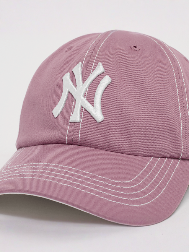 '47, Clean Up Contrast Stitch MLB New York Yankees, lichtroze, Afbeelding 4 van 4