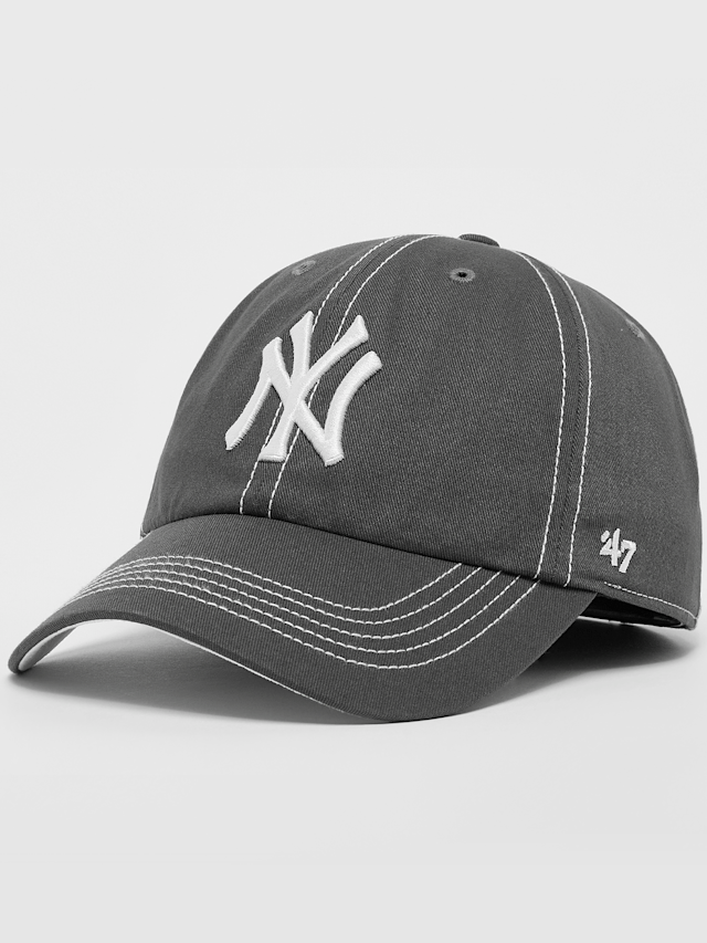 '47, Clean Up Contrast Stitch MLB New York Yankees, grijs, Afbeelding 1 van 4