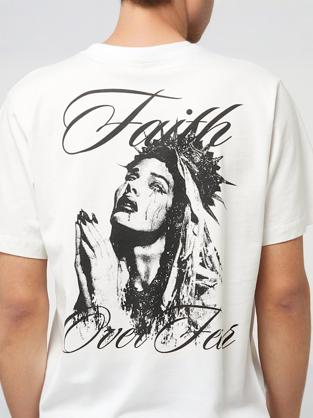 Mister Tee, Faith In Mary Tee, white, Image 4 of 5