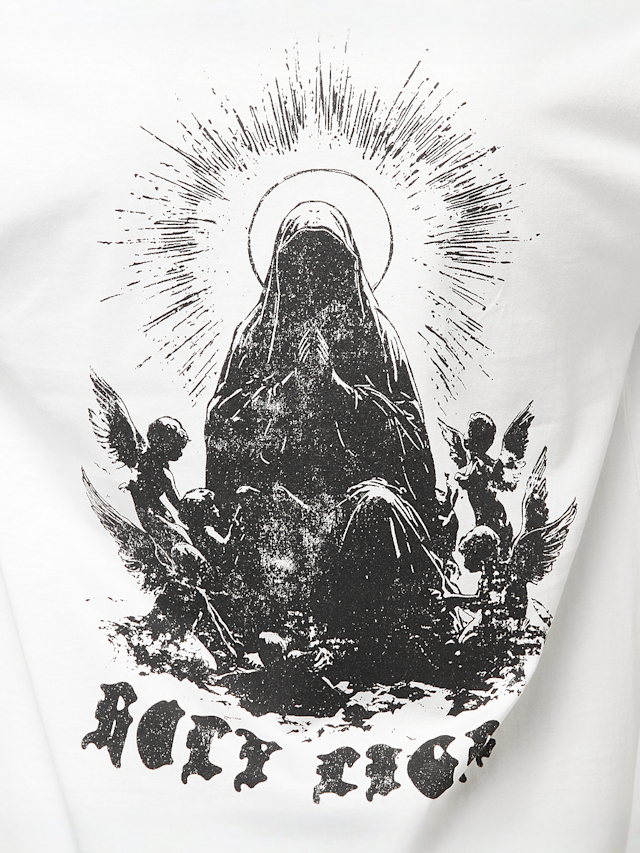 Mister Tee, Holy Light Tee, white, Image 4 of 5