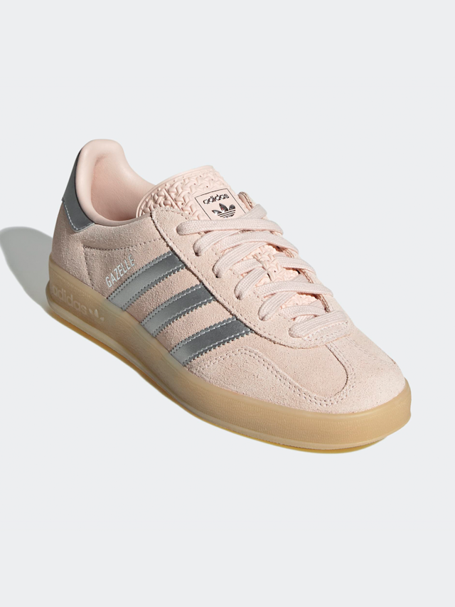 adidas Originals, Gazelle Indoor (GS), beige, Image 3 of 8