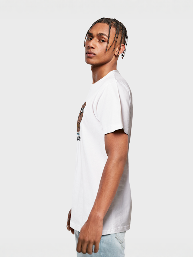 Mister Tee, Bandana Bear Sketch Tee white, white, Image 2 of 3