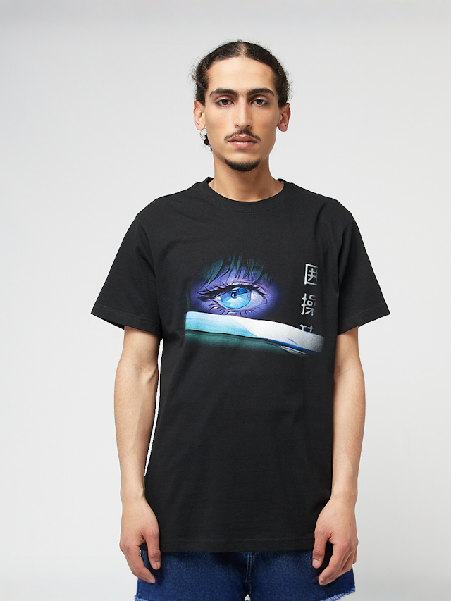 Mister Tee, Eyes Of Anime Tee, black, Image 1 of 4