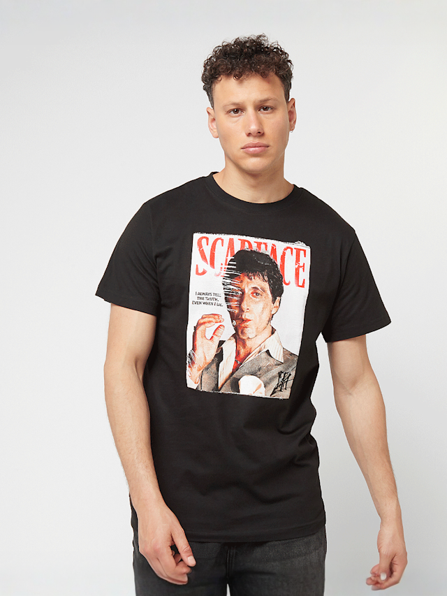 Mister Tee, Scarface Magazine Cover Tee, black, Image 1 of 4