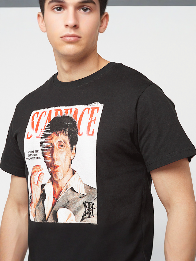 Mister Tee, Scarface Magazine Cover Tee, black, Image 3 of 4
