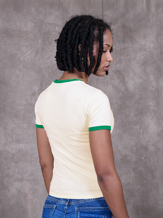 Sprite x SNIPES, Spice Club Baby Tee, beige, Image 2 of 4