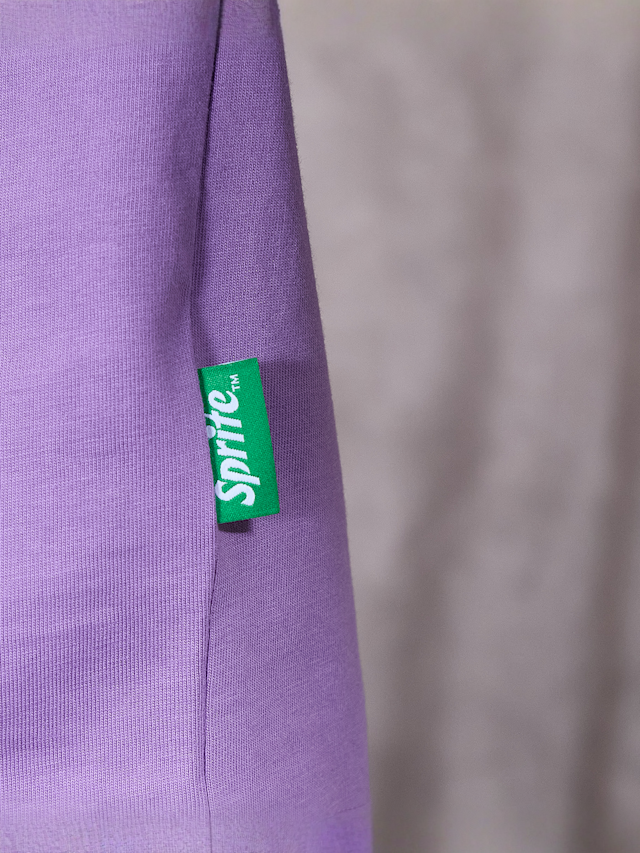 Sprite x SNIPES, Spark Oversized Raglan T-Shirt, purple, Image 4 of 6