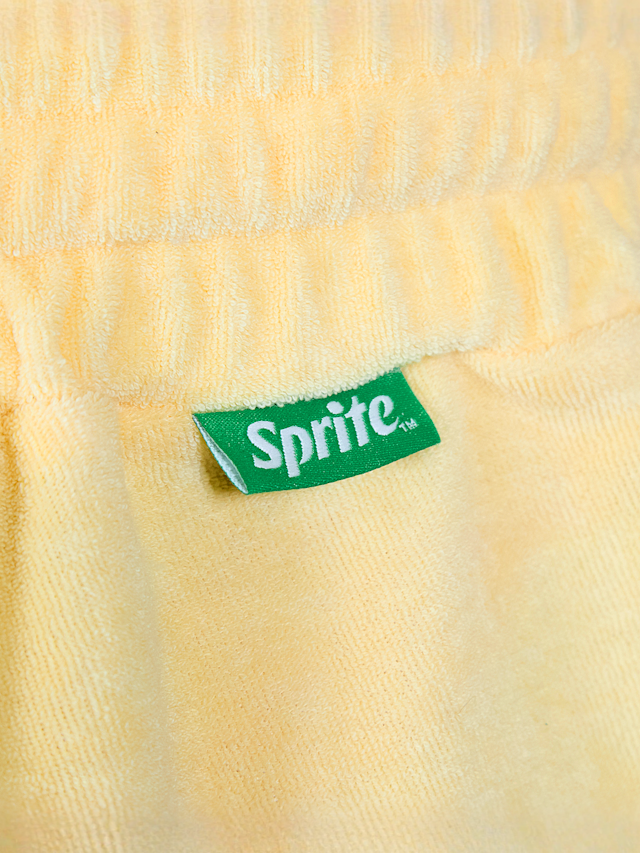 Sprite x SNIPES, Terry Racer Shorts, yellow, Image 4 of 5