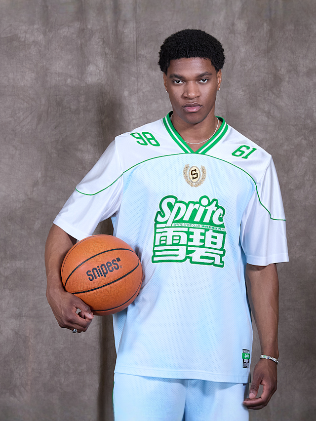 Sprite x SNIPES, Flame Football Jersey, blauw, Afbeelding 1 van 8