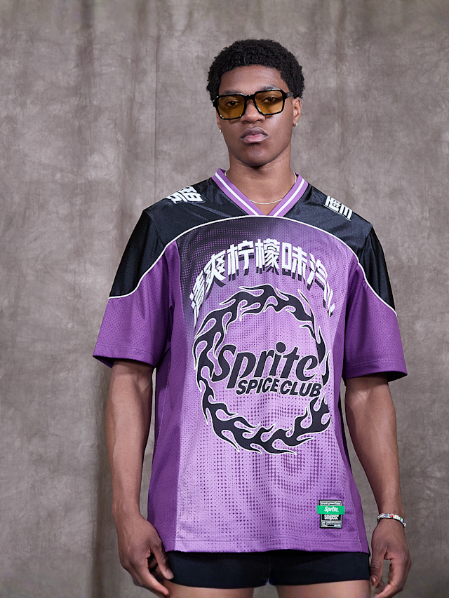 Sprite x SNIPES, Ripple Football Jersey, purple, Image 1 of 8
