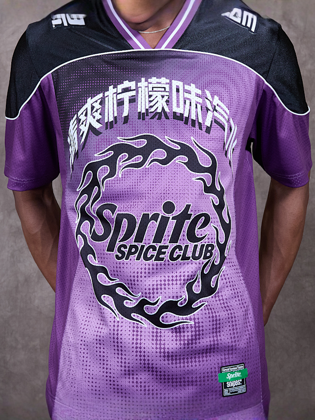 Sprite x SNIPES, Ripple Football Jersey, purple, Image 3 of 8