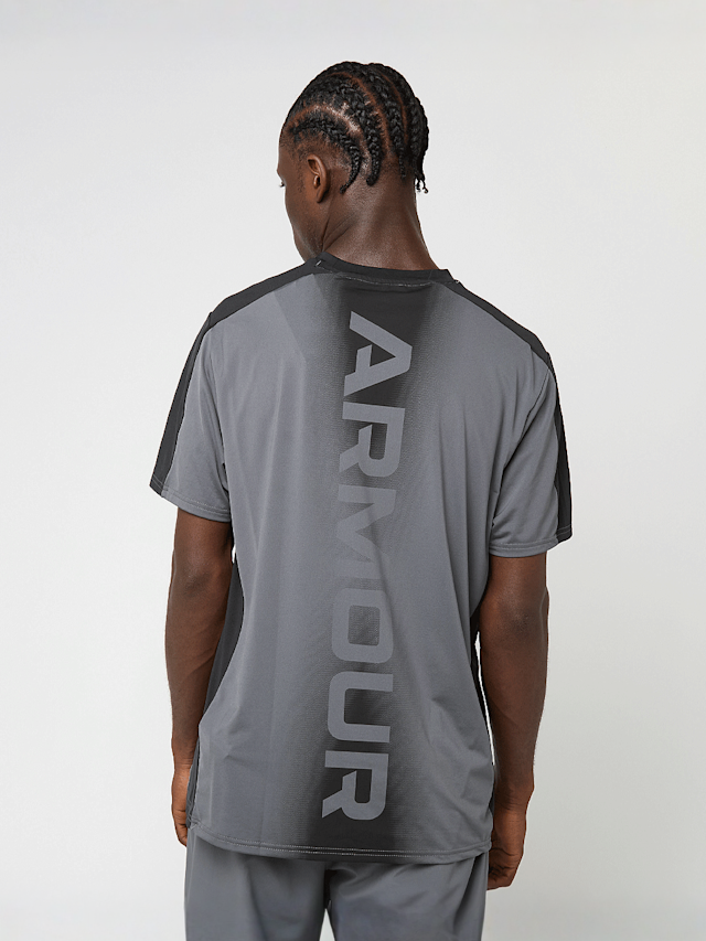 Under Armour, HG Wordmark Shortsleeve, grijs, Afbeelding 2 van 5