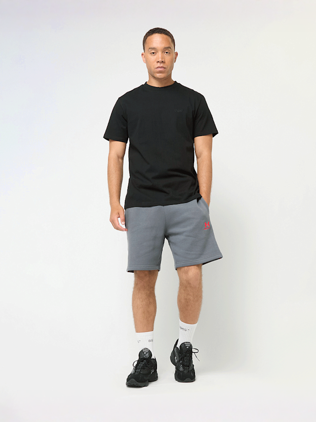 Under Armour, Icon Fleece Short Taping, grey, Image 7 of 7