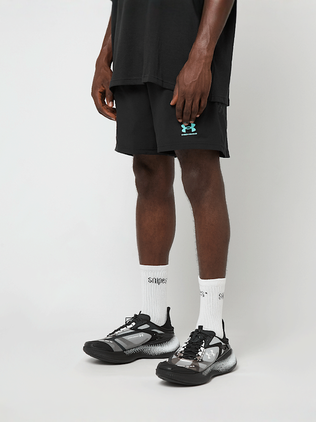 Under Armour, UA X MANSORY Challenger Shorts, zwart, Afbeelding 1 van 5