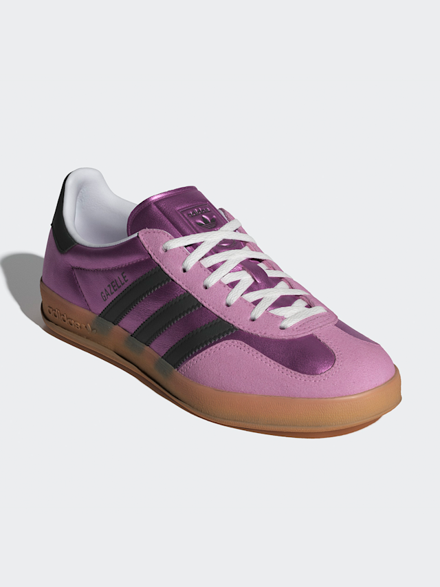 adidas Originals, Gazelle Indoor, purple, Image 3 of 8