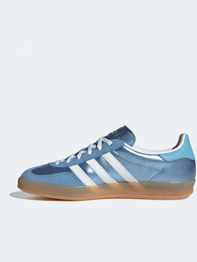 adidas Originals, Gazelle Indoor, blue, Image 2 of 8