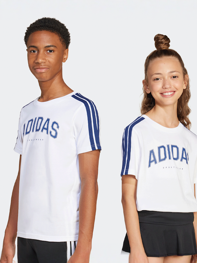 adidas Originals, College Tee white, white, Image 1 of 5