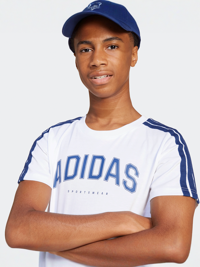 adidas Originals, College Tee white, white, Image 3 of 5