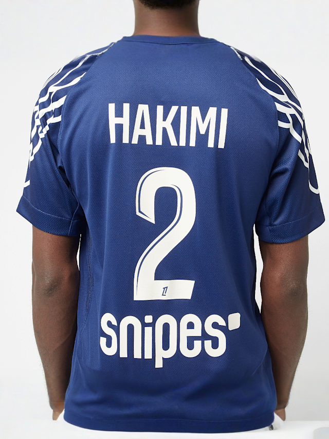 Jordan, Hakimi  / No. 2 / PSG Nike Stadium Fourth 2024/25, blauw, Afbeelding 8 van 9