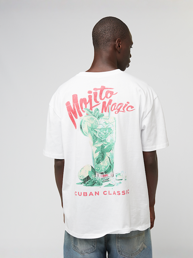 Mister Tee, Cuban Classic Oversize Tee, white, Image 1 of 4
