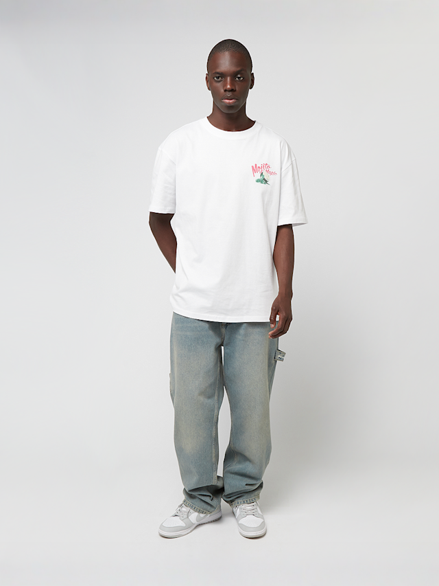 Mister Tee, Cuban Classic Oversize Tee, white, Image 4 of 4