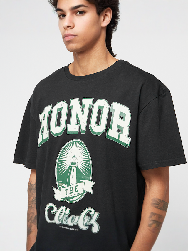 Mister Tee, Honor The Light Oversize Tee, black, Image 3 of 4